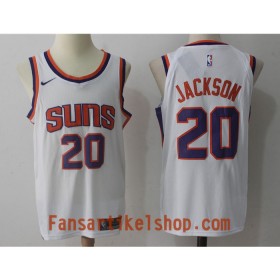 NBA Phoenix Suns Trikot Josh Jackson 20 Nike 2017-18 Weiß Swingman - Herren